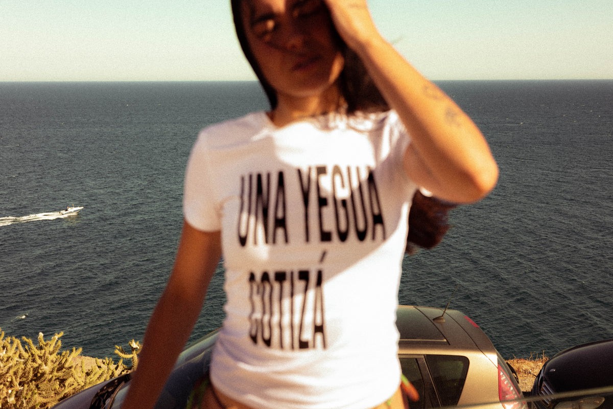 Camiseta Blanca "Se me pasó llamarte, mamá"