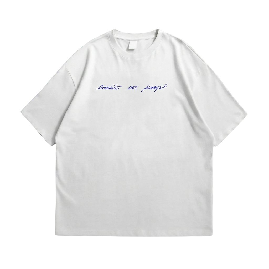 Camiseta Blanca Amoríos del Albayzín