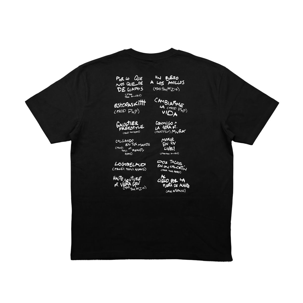 Camiseta Negra "Lo que nos queda de tour"